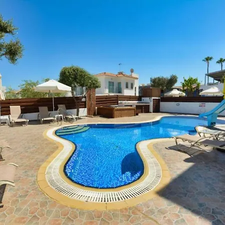 Stunning With Private Pool In Protaras, 1677 *